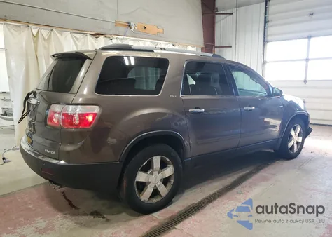 2010 GMC Acadia Slt-1 z USA, uszkodzony, nr VIN 1GKLVMED7AJ115065